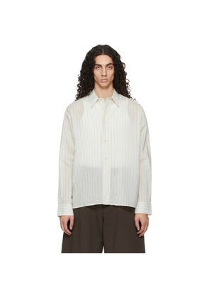 Studio Nicholson Off-White Hal Shirt