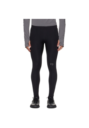 Y-3 Black Running Leggings