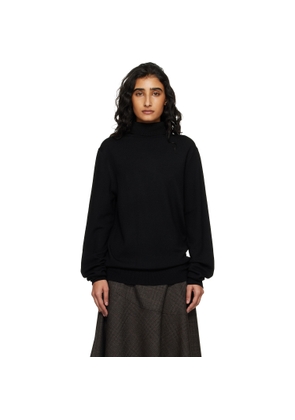 The Frankie Shop Black Eve Thin Turtleneck