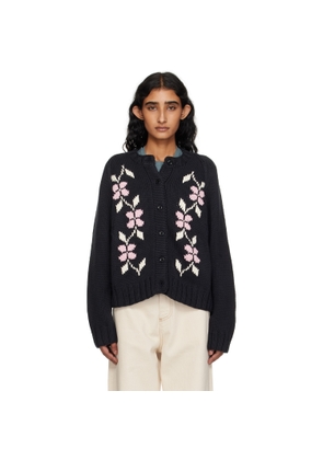 YMC SSENSE Exclusive Black Atomic Cardigan