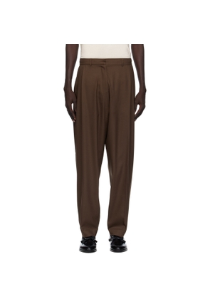 Ashley Williams Brown Peg Trousers