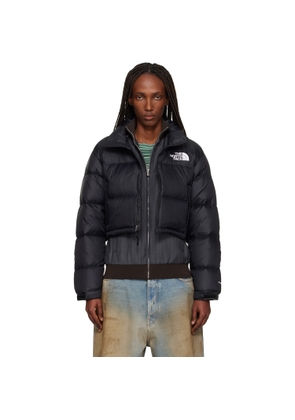 The North Face Black Nuptse Short Down Jacket