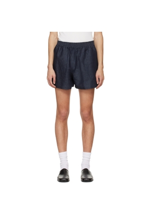 Studio Nicholson Indigo Elio Shorts