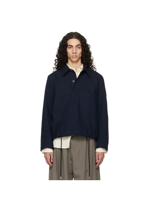 Studio Nicholson Indigo Stowe Shirt