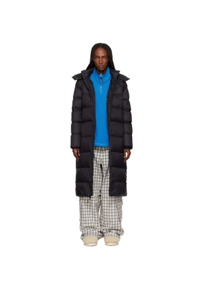 The North Face Black City Long Hooded Down Jacket