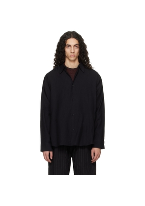 Studio Nicholson Black View Shirt