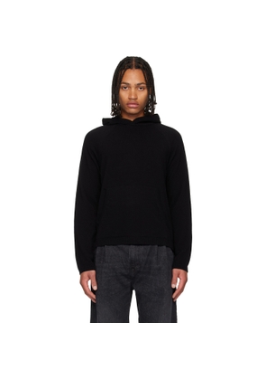 OUR LEGACY Black Knitted Hoodie