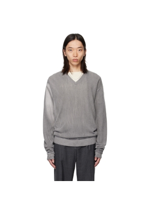 OUR LEGACY Gray Parallel Sweater