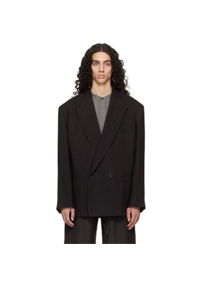 Studio Nicholson Brown Daburu Blazer