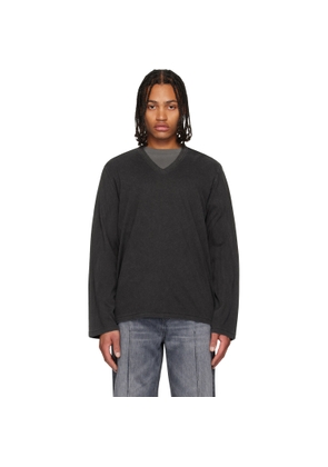 OUR LEGACY Gray Gorge Longsleeve T-shirt