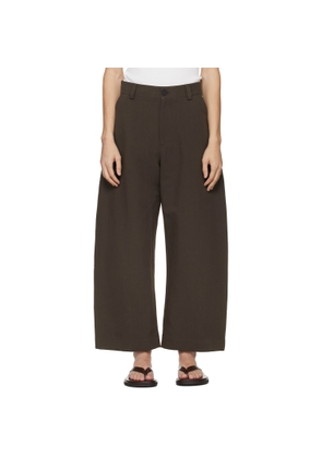 Studio Nicholson Brown Levy Trousers