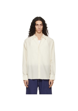 Studio Nicholson Off-White View Shirt