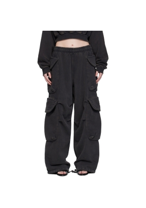 Entire Studios Black Heavy Gocar Cargo Pants