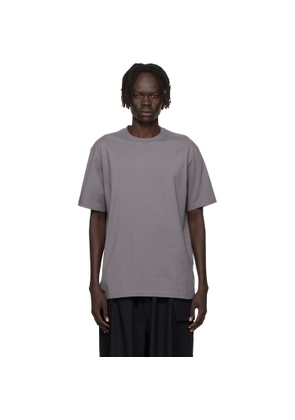 Y-3 Gray Graphic Short Sleeve T-shirt