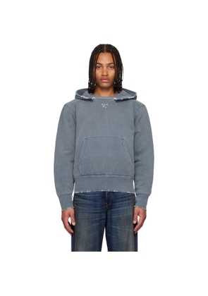 OUR LEGACY Blue Relic Hoodie