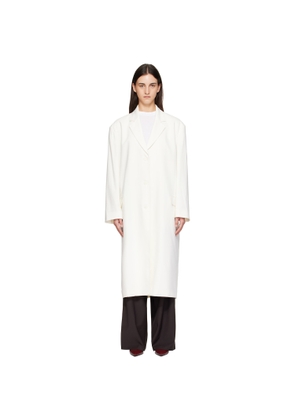 The Frankie Shop Off-White Tribeca Long Coat