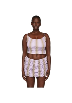 Ester Manas Purple Polyester Camisole