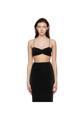 THIRD FORM Black Polyester Camisole