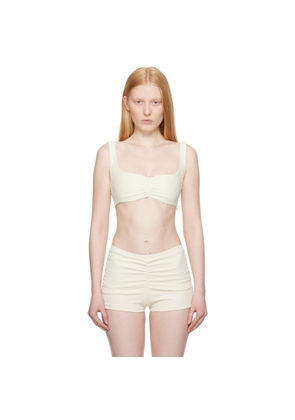Belle Anna Off-White Eira Bikini Top