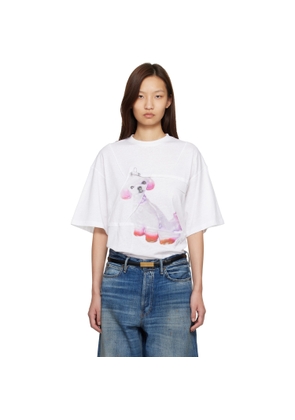 Acne Studios White Printed T-shirt
