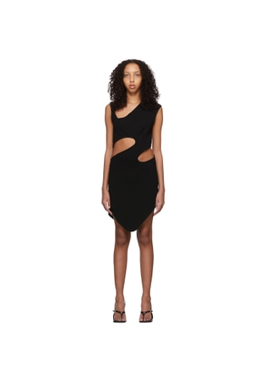 Lado Bokuchava Black Bauhaus Mini Dress