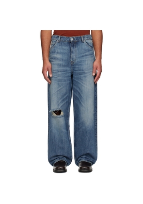 OUR LEGACY Blue Vast Cut Jeans