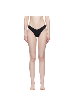 Belle Anna Black Calla Bikini Bottom