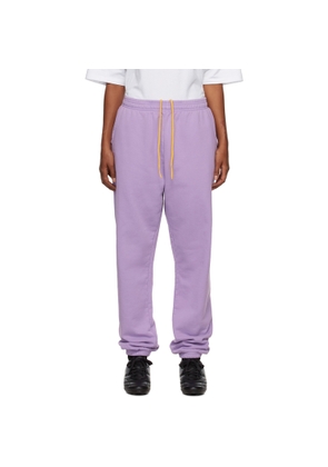 drew house SSENSE Exclusive Purple 'The OG House' Lounge Pants