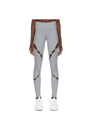 Rui SSENSE Exclusive Grey Cut-Out Sport Leggings