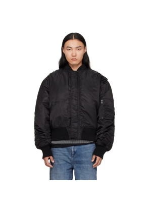 Han Kjobenhavn Black Oversized Padded Bomber Jacket