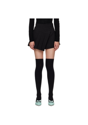 SHUSHU/TONG SSENSE Exclusive Black Pleats Skort