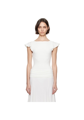 GUIZIO White Soffiano T-shirt