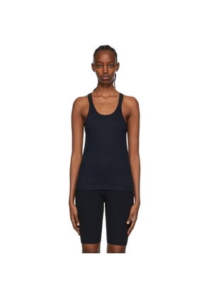 Dion Lee SSENSE Exclusive Navy Tank Top