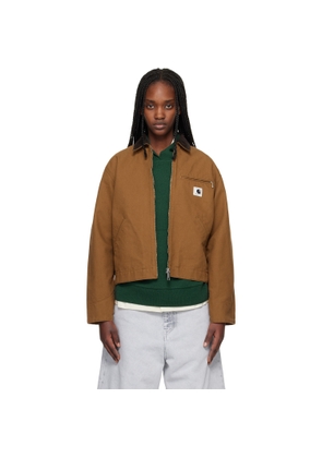 Carhartt Work In Progress Brown OG Detroit Jacket