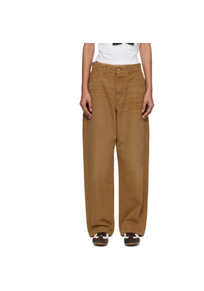 Carhartt Work In Progress Tan Brandon Single Knee Jeans