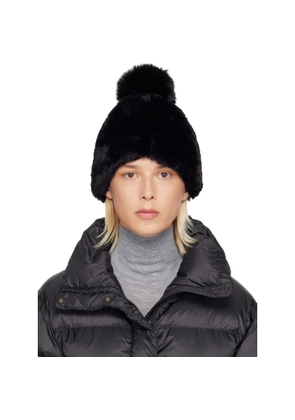 Max Mara Black Casta Beanie