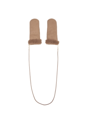 Max Mara Tan Sand Gloves
