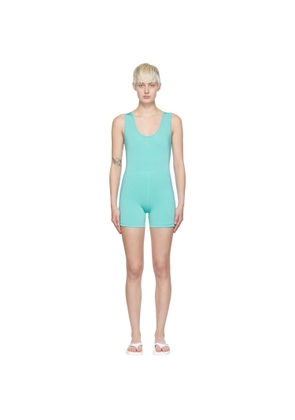 OTTI Blue Nylon Bodysuit