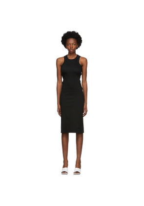 Dion Lee Black Jersey Tank Dress