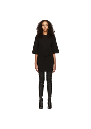Dion Lee Black Undercorset Mini Dress