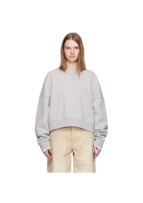 Entire Studios Gray Box Crew Sweatshirt
