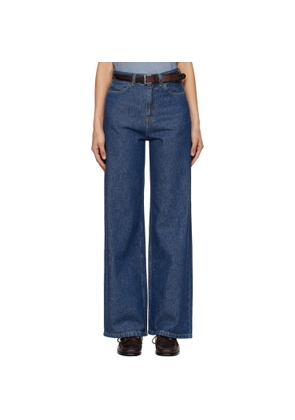 Carhartt Work In Progress Navy Jane Jeans