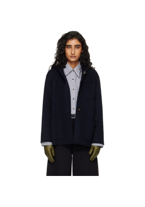 Max Mara Navy Paglie Jacket
