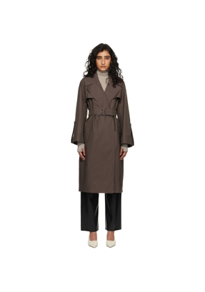 Max Mara Brown Mtcamour Trench Coat