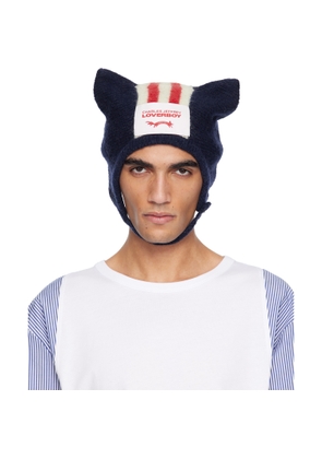 Charles Jeffrey LOVERBOY Navy Ears Bonnet Beanie