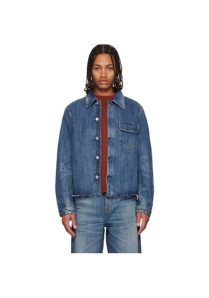 OUR LEGACY Blue Cut Rebirth Denim Jacket