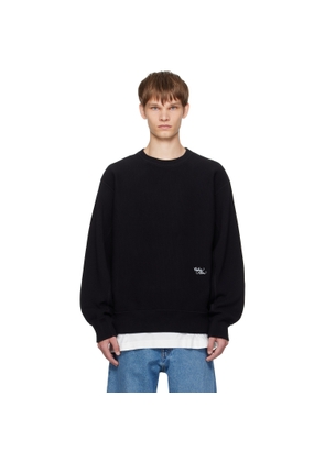 Calvin Klein Black Milano Knit Sweater