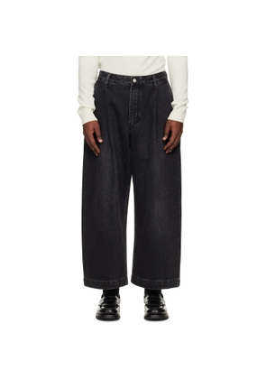 Studio Nicholson Black Puch Denim Jeans