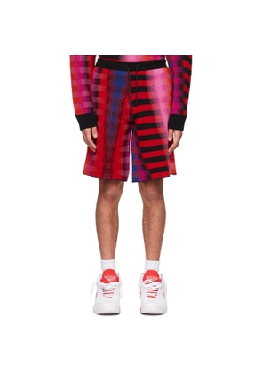 AGR Red Merino Wool Shorts