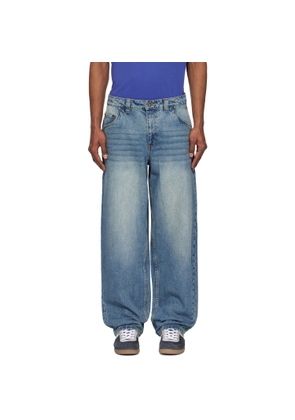 Dime Blue Classic Baggy Jeans